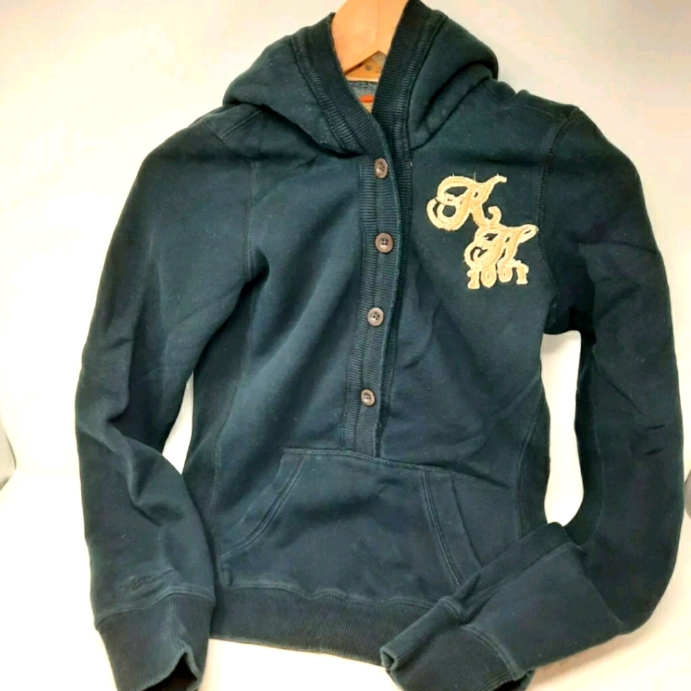 Dark Navy Khujo Genuine Rooftop Brand Hoodie Small